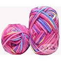 Ganga Knitting Yarn Thick Chunky Wool, Strawberry 400 gm Best Used with Knitting Needles, Crochet Needles Wool Yarn for Knitting. by Gang R SF