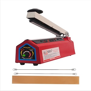 alimra metal premium range heavy duty heat sealer machine heat sealer for plastic bag impulse sealer impulse sealer machine packing machin 12 inch