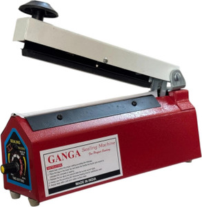 ganga packing machine 8 inches poly bag sealing machine table top heat sealer