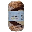 M.G Enterprise Spectrum Mustard Brown MixSoft Wool Yarn 200 for Crochet Supplies, Knitting &amp; DIY Craft