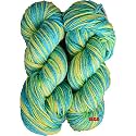 M.G ENTERPRISE Os wal Multi Green (500 gm) Wool Hank Hand Knitting Wool/Art Craft Soft Fingering Crochet Hook Yarn, Needle Knitting Yarn Thread dye BA