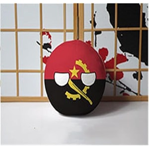 polandball countryballs plush doll ukraine spain hungary portugal romania greece austria mexico poland ball pendant 9-20cm color  angola size  20cm
