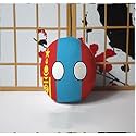 Polandball Countryballs Plush Doll Ukraine Spain Hungary Portugal Romania Greece Austria Mexico Poland Ball Pendant 9-20cm (Color : Angola, Size : 20CM)