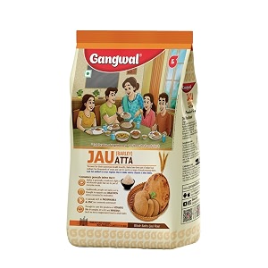 gangwal barley flour jau atta 500g  100 natural pearl barley flour  jau ka atta  rich in dietary fibre amp nutrients  no preservatives 