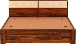 ganpati arts sheesham wood victoria bedwooden bed with box storage for home solid wood queen box bed 21082 cm x 15748 cm 692 ft x 517 ft finish color - natural-vct delivery condition - diydo-it-yourself