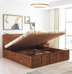 Ganpati Arts Scott Sheesham Wood Bed Cot