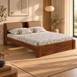 ganpati arts mayor without storage sheesham wood bedcot  solid wood queen bed 22352 cm x 15748 cm 733 ft x 517 ft