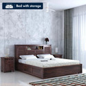 Ganpati Arts Maharaja Groove Sheesham Wood BedCot