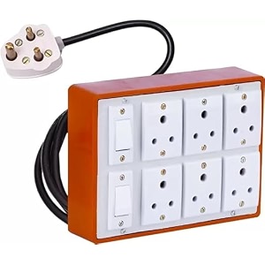 62 extension board 1 meter copper cables 15mm heavy duty anchor switch sockets 3 pin plug gitti 35 mm 4 pcs multi