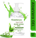Gantavya 100% Natural and Pure Aloe Vera Gel for glowing Face, Skin And Hair (200 ml)