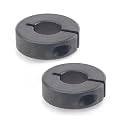 Ganter Standard Elements | Slotted Straining Screw Collars – GN 706.2 Sintered Steel, Black, GN 706.2-55-B30-ST