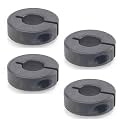 Ganter Standard Elements | Slotted Straining Screw Collars – GN 706.2 Sintered Steel, Black, GN 706.2-20-B6-ST