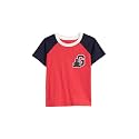Gap Baby Boys' Short Sleeve Raglan Logo Tee