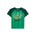Gap Baby Boys' Short Sleeve Raglan Logo Tee