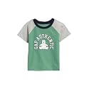 Gap Baby Boys' Short Sleeve Raglan Logo Tee