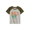Gap Baby Boys' Short Sleeve Raglan Logo Tee