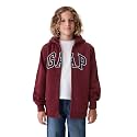 GAP Boys' Cozy Logo Full Zip