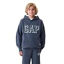 GAP Boys' Logo Hoodie Hooded Sweatshirt