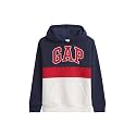 GAP Boys' Logo Hoodie Hooded Sweatshirt