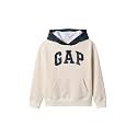 GAP Boys' Logo Pullover Hoodie
