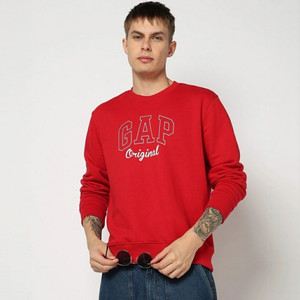GAP Full Sleeve Graphic Print Men Sweatshirt