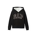 GAP Girls' Logo Hoodie Hooded Full Zip Sweatshirt