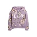 GAP Girls' Logo Hoodie Hooded Full Zip Sweatshirt