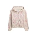 GAP Girls' Logo Hoodie Hooded Full Zip Sweatshirt