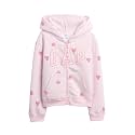 GAP Girls' Logo Hoodie Hooded Full Zip Sweatshirt