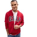 GAP Men's Heritage Logo Full Zip Hoodie