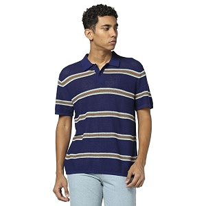 GAP Mens Solid Regular Fit Polo Shirt