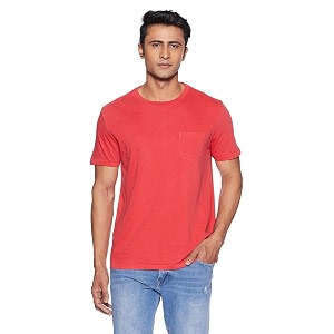 GAP Mens Solid Regular Fit T-Shirt