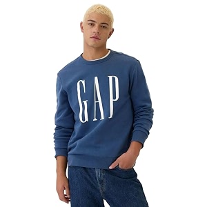 Gap Men Printed Standard Fit Crew Full