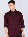GAP Men Solid Casual Red Shirt