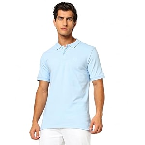 Gap Men Solid Slim Fit Polo Neck