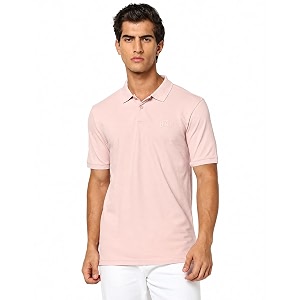 Gap Men Solid Slim Fit Polo Neck