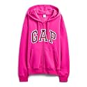 GAP Women's Logo Hoodie Hooded Full Zip Sweatshirt