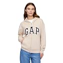 GAP Women's Logo Hoodie Hooded Full Zip Sweatshirt