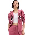 GAP Women's Logo Hoodie Hooded Full Zip Sweatshirt