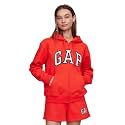 GAP Women's Logo Hoodie Hooded Full Zip Sweatshirt