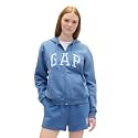 GAP Women's Logo Hoodie Hooded Full Zip Sweatshirt