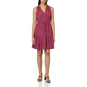 Gap Womens Sleeveless Split Neck Dress