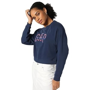 Gap Women Regular Fit Solid Full Sleeves