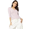 Gap Women Solid Slim Fit Short Sleeves