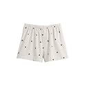 GAP womens Flannel Logo Boxer Short