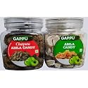 GappuG Amla Candy Sweet & Chatpata (300 Gm x 2) 600GM Combo| DRIED INDIAN GOOSEBERRY