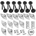Garage Door Hinges and Rollers for 8 Ft High Doors Hardware Kit