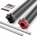 Garage Door Torsion Springs 2" Pair, 0.262X2"X35",Replacement Kit