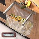 Garbage Bag Holder/Trash Can for Shopping Bag Plastic Bag Holder Home Garbage Can Storage Bucket Folding Wall-Mounted for Kitchen Bathroom Counter Toilet RV