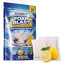 Garbage Disposal Cleaner Powder Drop-in Sink Packets 16-Pack – Deep Cleaning & Descaling for Kitchen Sinks, Removes Odor-Causing Residue, Septic Safe, Easy-to-Use